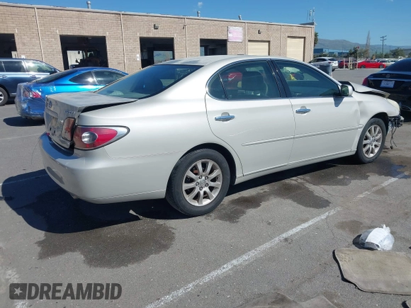 2004 Lexus ES 350 z VIN JTHBA30G840006072, wystawiony jako IAAI lot #41755439 z przebiegiem 182 284 mil mil oraz . Historia ofert i sprzedaży dostępna na DreamBid. Obrazek 4.