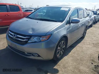2016 Honda Odyssey Touring Elite with VIN 5FNRL5H90GB139183, listed as a IAAI auction lot 41534324 with 93,807 mi miles. Bid and sale history available at carsss.com. Image 17.