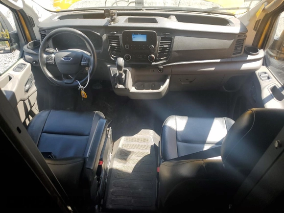 2023 Ford Transit Cargo with VIN 1FTBR1X87PKA73817, listed as a Copart auction lot 60380665 with 40,487 mi miles and Salvage title. Bid and sale history available at DreamBid. Image 8.