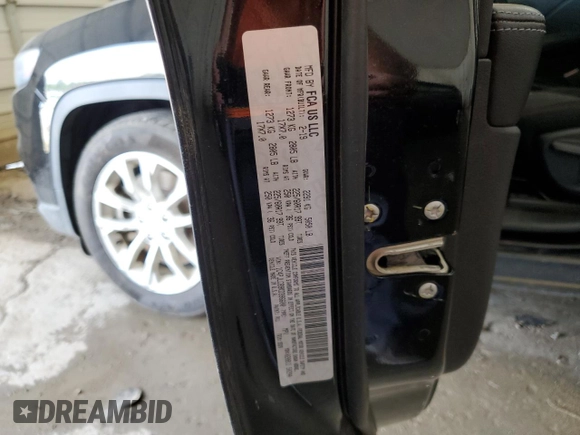 2019 Jeep Cherokee Latitude with VIN 1C4PJLCB9KD396600, listed as a Copart auction lot 59727555 with 125,893 mi miles and Salvage title. Bid and sale history available at DreamBid. Image 13.