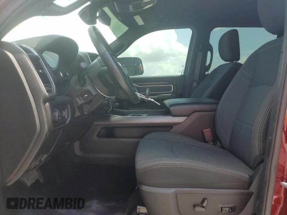 2021 Ram 2500 Big Horn with VIN 3C6UR5DL1MG581624, listed as a Copart auction lot 58799575 with 50,828 mi miles and Salvage title. Bid and sale history available at DreamBid. Image 7.