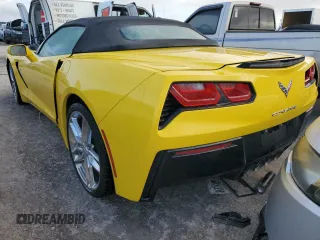 2018 Chevrolet Corvette 3LT with VIN 1G1YF3D70J5104401, listed as a Copart auction lot 76174614 with 0 mi miles and Non Repairable. Bid and sale history available at carsss.com. Image 6.