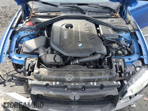 2017 BMW 2 Series M240i xDrive with VIN WBA2G3C52HV640901, listed as a Copart auction lot 85121474 with 37,965 mi miles and Salvage Title. Bid and sale history available at carsss.com. Image 11.