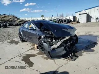 2023 Tesla Model S with VIN 5YJSA1E59PF522444, listed as a Copart auction lot 49835095 with Not provided miles and Salvage title. Bid and sale history available at DreamBid. Image 13.