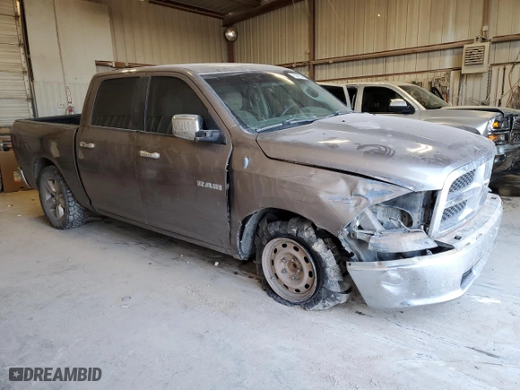 2010 Dodge Ram 1500 SLT with VIN 1D7RB1CP5AS180166, listed as a Copart auction lot 76396334 with 128,234 mi miles and Salvage Title. Bid and sale history available at carsss.com. Image 4.