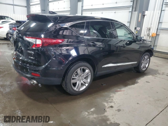 2021 Acura RDX w/Advance Package with VIN 5J8TC2H78ML008371, listed as a Copart auction lot 48500955 with 32,449 mi miles and Salvage Title. Bid and sale history available at carsss.com. Image 3.