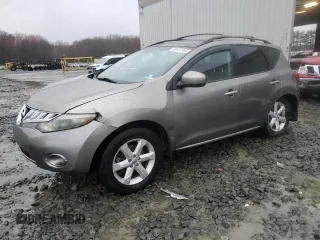 2010 Nissan Murano S with VIN JN8AZ1MU2AW012876, listed as a Copart auction lot 50327555 with 237,924 mi miles and Salvage Title. Bid and sale history available at carsss.com. Image 1.