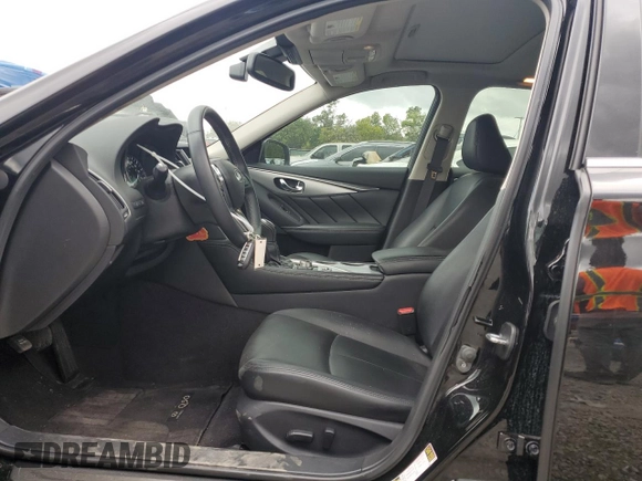 2021 Infiniti Q50 3.0t LUXE with VIN JN1EV7BP7MM706717, listed as a Copart auction lot 49763375 with 47,547 mi miles and Non Repairable. Bid and sale history available at carsss.com. Image 7.