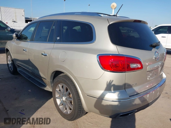 2014 Buick Enclave Leather with VIN 5GAKRBKD4EJ133048, listed as a IAAI auction lot 40643969 with 118,743 mi miles and . Bid and sale history available at DreamBid. Image 3.