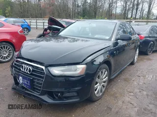 2015 Audi A4 Premium with VIN WAUBFAFL4FA058837, listed as a IAAI auction lot 41907805 with 135,804 mi miles. Bid and sale history available at carsss.com. Image 17.