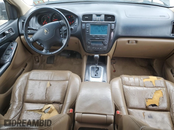 2006 Acura MDX Touring with VIN 2HNYD18656H545499, listed as a Copart auction lot 47592765 with 168,097 mi miles and Salvage Title. Bid and sale history available at carsss.com. Image 8.