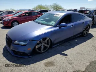 2015 Audi S7 z VIN WAUW2AFCXFN032765, wystawiony jako Copart lot #56916125 z przebiegiem 91 610 mil mil oraz Szkody całkowita. Historia ofert i sprzedaży dostępna na DreamBid. Obrazek 1.