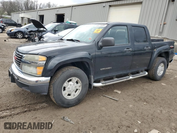 2004 GMC Canyon 1SB SLE Z85 with VIN 1GTDT136548218781, listed as a Copart auction lot 59203354 with 0 mi miles and Salvage Title. Bid and sale history available at carsss.com. Image 1.