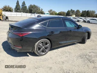 2024 Acura Integra w/A-Spec Technology Package with VIN 19UDE4H60RA022530, listed as a Copart auction lot 72598544 with 6,505 mi miles and Salvage Title. Bid and sale history available at carsss.com. Image 3.