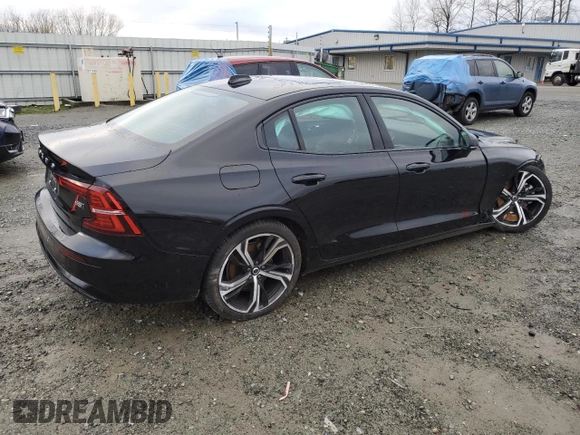 2025 Volvo S60 Plus with VIN 7JRL12GC8SG365561, listed as a Copart auction lot 41338965 with 13,471 mi miles and Clean Title. Bid and sale history available at carsss.com. Image 3.