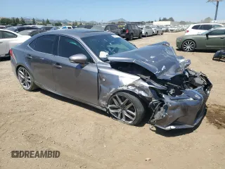 2014 Lexus IS 350 with VIN JTHBE1D23E5011935, listed as a Copart auction lot 56041275 with 54,897 mi miles and Salvage title. Bid and sale history available at DreamBid. Image 4.