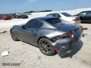 2017 Mazda MX-5 Miata RF Club with VIN JM1NDAL76H0105968, listed as a Copart auction lot 65161764 with 39,292 mi miles and Salvage Title. Bid and sale history available at carsss.com. Image 2.