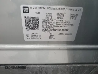 2024 Chevrolet Blazer LT z VIN 3GNKBJR42RS197992, wystawiony jako Copart lot #57789425 z przebiegiem 29 108 mil mil oraz Szkoda całkowita • Salvage title. Historia ofert i sprzedaży dostępna na DreamBid. Obrazek 14.