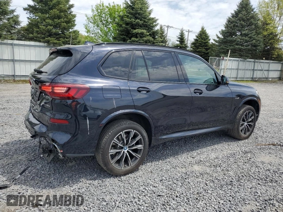 2023 BMW X5 xDrive45e z VIN 5UXTA6C01P9R61137, wystawiony jako Copart lot #56458155 z przebiegiem 27 501 mil mil oraz Szkoda całkowita • Salvage title. Historia ofert i sprzedaży dostępna na DreamBid. Obrazek 3.