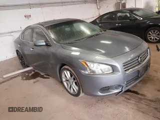 2012 Nissan Maxima 3.5 SV with VIN 1N4AA5AP3CC837750, listed as a IAAI auction lot 41265153 with 202,931 mi miles. Bid and sale history available at carsss.com. Image 1.