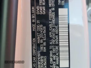 2023 Volvo XC40 Core с VIN YV4ED3UK8P2101970, выставлен на аукционе Copart как лот 73328854 с пробегом 4 912 миль миль и Списание • Salvage title. История ставок и продаж доступна на DreamBid. Изображение 12.