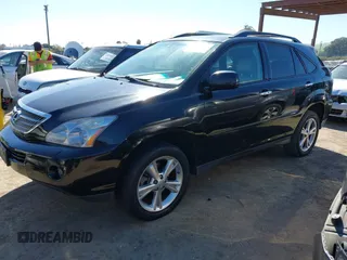 2008 Lexus RX 400h with VIN JTJHW31U582866777, listed as a IAAI auction lot 41880851 with 211,495 mi miles and . Bid and sale history available at DreamBid. Image 2.