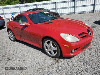 2005 Mercedes-Benz SLK 230/320 with VIN WDBWK56F35F038791, listed as a Copart auction lot 57413275 with 122,712 mi miles and Clean title. Bid and sale history available at DreamBid. Image 4.