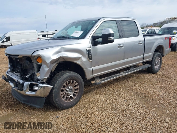 2021 Ford Super Duty F-250 SRW XL with VIN 1FT7W2BN1MEE03270, listed as a IAAI auction lot 41430415 with 56,200 mi miles. Bid and sale history available at carsss.com. Image 17.