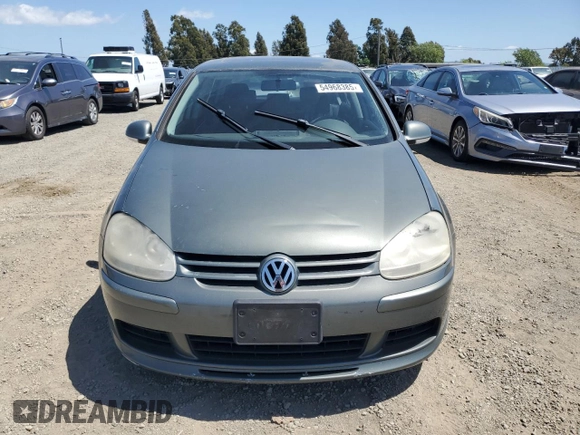 2008 Volkswagen Rabbit S with VIN WVWDB91K58W179502, listed as a Copart auction lot 54968385 with 102,240 mi miles and Clean title. Bid and sale history available at DreamBid. Image 5.