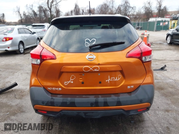 2019 Nissan Kicks S with VIN 3N1CP5CU6KL559887, listed as a IAAI auction lot 41491252 with 69,357 mi miles and . Bid and sale history available at carsss.com. Image 16.