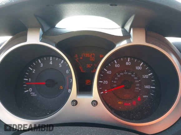 2013 Nissan Juke NISMO with VIN JN8AF5MV8DT205886, listed as a IAAI auction lot 41854784 with 173,627 mi miles. Bid and sale history available at carsss.com. Image 7.