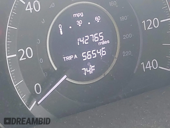 2014 Honda CR-V EX with VIN 2HKRM4H52EH719148, listed as a IAAI auction lot 40448916 with 145,765 mi miles and . Bid and sale history available at DreamBid. Image 15.