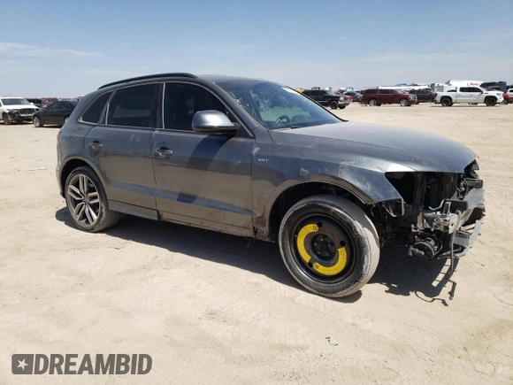 2016 Audi SQ5 Premium Plus with VIN WA1CCAFP2GA051609, listed as a Copart auction lot 65063263 with 86,412 mi miles. Bid and sale history available at carsss.com. Image 4.
