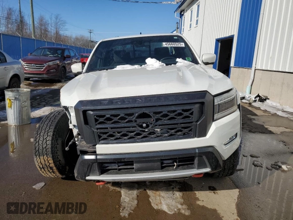 2022 Nissan Frontier S с VIN 1N6ED1CMXNN679765, выставлен на аукционе Copart как лот 45660525 с пробегом 16 825 миль миль и Списание • Salvage title. История ставок и продаж доступна на DreamBid. Изображение 5.