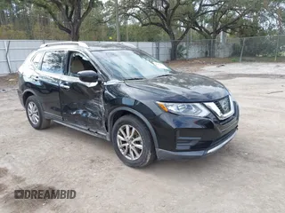 2017 Nissan Rogue S with VIN KNMAT2MT4HP585955, listed as a IAAI auction lot 41045092 with 108,654 mi miles and . Bid and sale history available at DreamBid. Image 1.