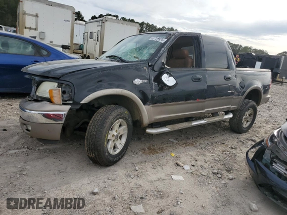2003 Ford F-150 XLT with VIN 1FTRW08L83KC00783, listed as a Copart auction lot 50718985 with 0 mi miles and Salvage Title. Bid and sale history available at carsss.com. Image 1.