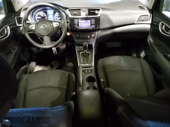2017 Nissan Sentra S with VIN 3N1AB7AP2HY235619, listed as a Copart auction lot 44982005 with 78,040 mi miles and Salvage Title. Bid and sale history available at carsss.com. Image 8.