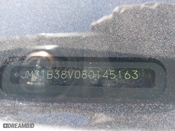 2008 Mazda CX-9 Touring with VIN JM3TB38V080145163, listed as a IAAI auction lot 41659586 with 151,661 mi miles. Bid and sale history available at carsss.com. Image 9.