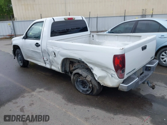 2006 GMC Canyon SL z VIN 1GTCS148768229010, wystawiony jako IAAI lot #41939757 z przebiegiem 241 347 mil mil oraz . Historia ofert i sprzedaży dostępna na DreamBid. Obrazek 3.