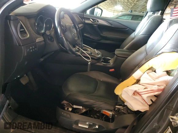 2016 Mazda CX-9 Grand Touring с VIN JM3TCADY3G0119947, выставлен на аукционе Copart как лот 57904515 с пробегом 94 251 миль миль и Списание • Salvage title. История ставок и продаж доступна на DreamBid. Изображение 7.
