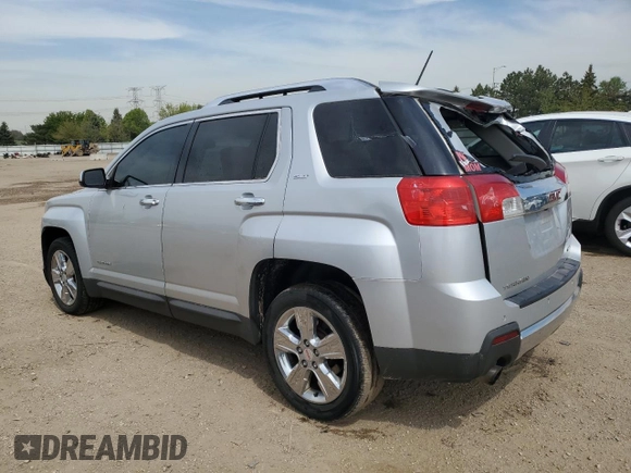 2015 GMC Terrain SLT z VIN 2GKFLYE3XF6336133, wystawiony jako Copart lot #55439065 z przebiegiem 106 041 mil mil oraz Szkoda całkowita • Salvage title. Historia ofert i sprzedaży dostępna na DreamBid. Obrazek 2.