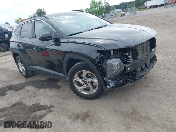 2024 Hyundai Tucson SEL with VIN 5NMJBCDE0RH297158, listed as a IAAI auction lot 42135540 with 39,015 mi miles. Bid and sale history available at carsss.com. Image 1.