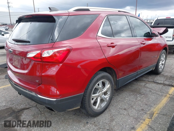 2020 Chevrolet Equinox LT with VIN 2GNAXLEX7L6276783, listed as a IAAI auction lot 41761946 with 50,673 mi miles. Bid and sale history available at carsss.com. Image 4.