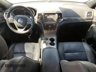 2014 Jeep Grand Cherokee Overland with VIN 1C4RJFCT7EC105296, listed as a Copart auction lot 50822775 with 180,067 mi miles and Salvage Title. Bid and sale history available at DreamBid. Image 8.