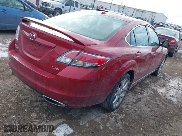 2009 Mazda 6 S Grand Touring with VIN 1YVHP82B195M12188, listed as a IAAI auction lot 41407512 with 112,856 mi miles and . Bid and sale history available at DreamBid. Image 4.