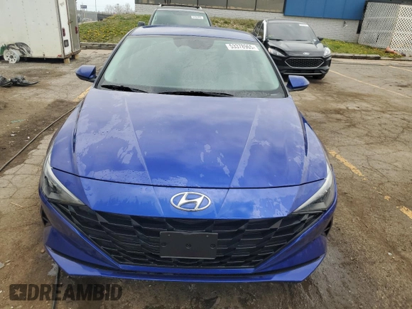 2023 Hyundai Elantra SE with VIN KMHLL4AG2PU455874, listed as a Copart auction lot 53378965 with 24,100 mi miles and Non Repairable. Bid and sale history available at DreamBid. Image 5.