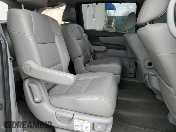 2011 Honda Odyssey EX-L with VIN 5FNRL5H63BB098661, listed as a Copart auction lot 52566345 with 177,071 mi miles and Salvage Title. Bid and sale history available at DreamBid. Image 11.