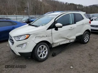 2020 Ford EcoSport SE with VIN MAJ6S3GL3LC388081, listed as a Copart auction lot 47822245 with 90,345 mi miles and Salvage Title. Bid and sale history available at DreamBid. Image 1.