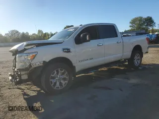 2021 Nissan Titan XD SV with VIN 1N6AA1FB8MN504530, listed as a Copart auction lot 80914794 with 103,771 mi miles and Salvage Title. Bid and sale history available at carsss.com. Image 1.