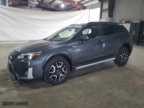 2020 Subaru Crosstrek Hybrid with VIN JF2GTDNCXLH283014, listed as a Copart auction lot 62176944 with 36,699 mi miles and Salvage Title. Bid and sale history available at carsss.com. Image 1.
